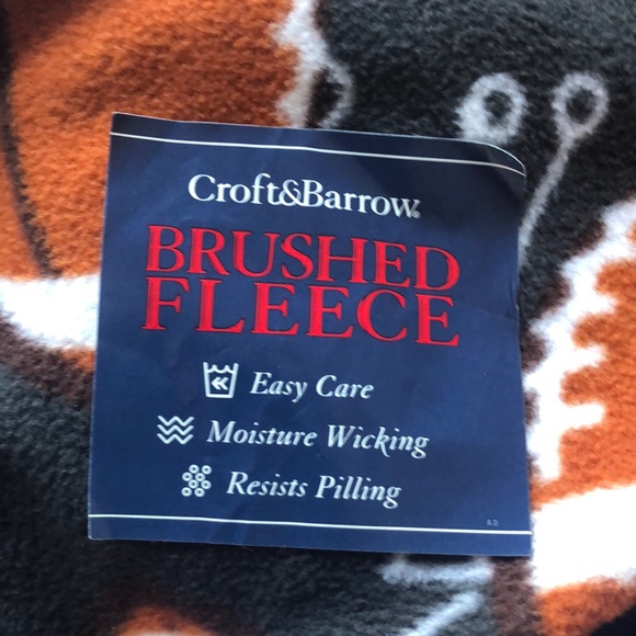 Croft&Barrow football pajama pants - Picture 3 of 5